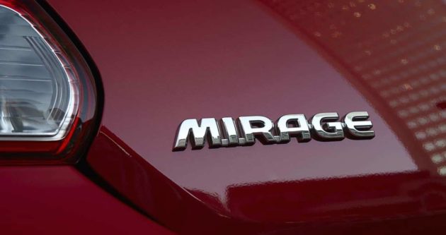 Mitsubishi Mirage Facelift 2015 Emblem