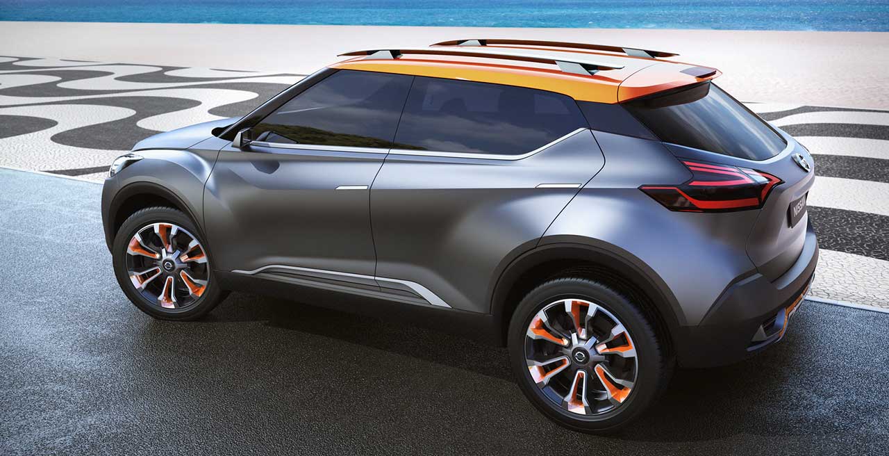 International, Nissan-Kicks-Roofline-2015: Nissan Kicks Concept Untuk Hadang EcoSport