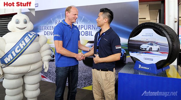 Peluncuran 2 ban baru Michelin Indonesia khusus untuk mobil sport dan premium cars