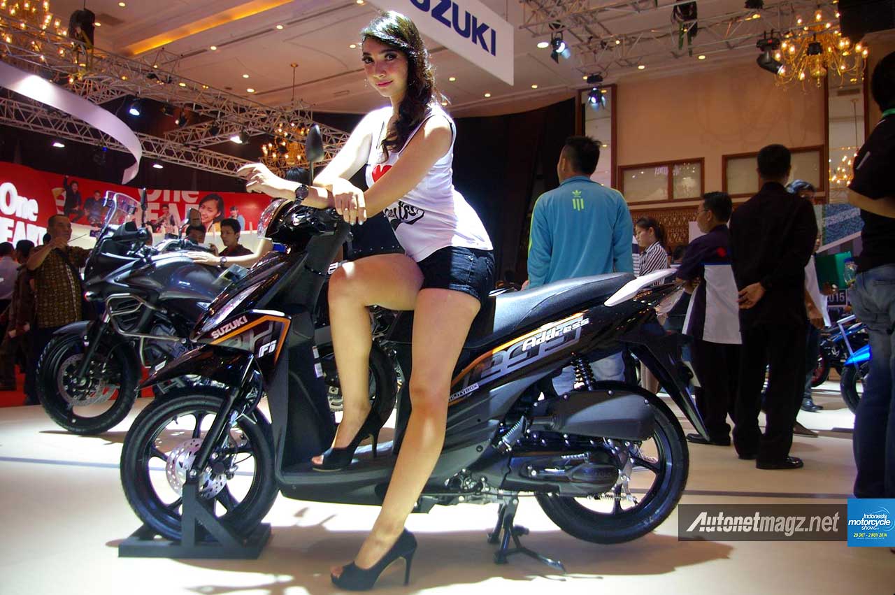 IMOS 2014, SPG IMOS 2014 Suzuki Angels: First Impression Review Suzuki Address FI [Galeri Foto]