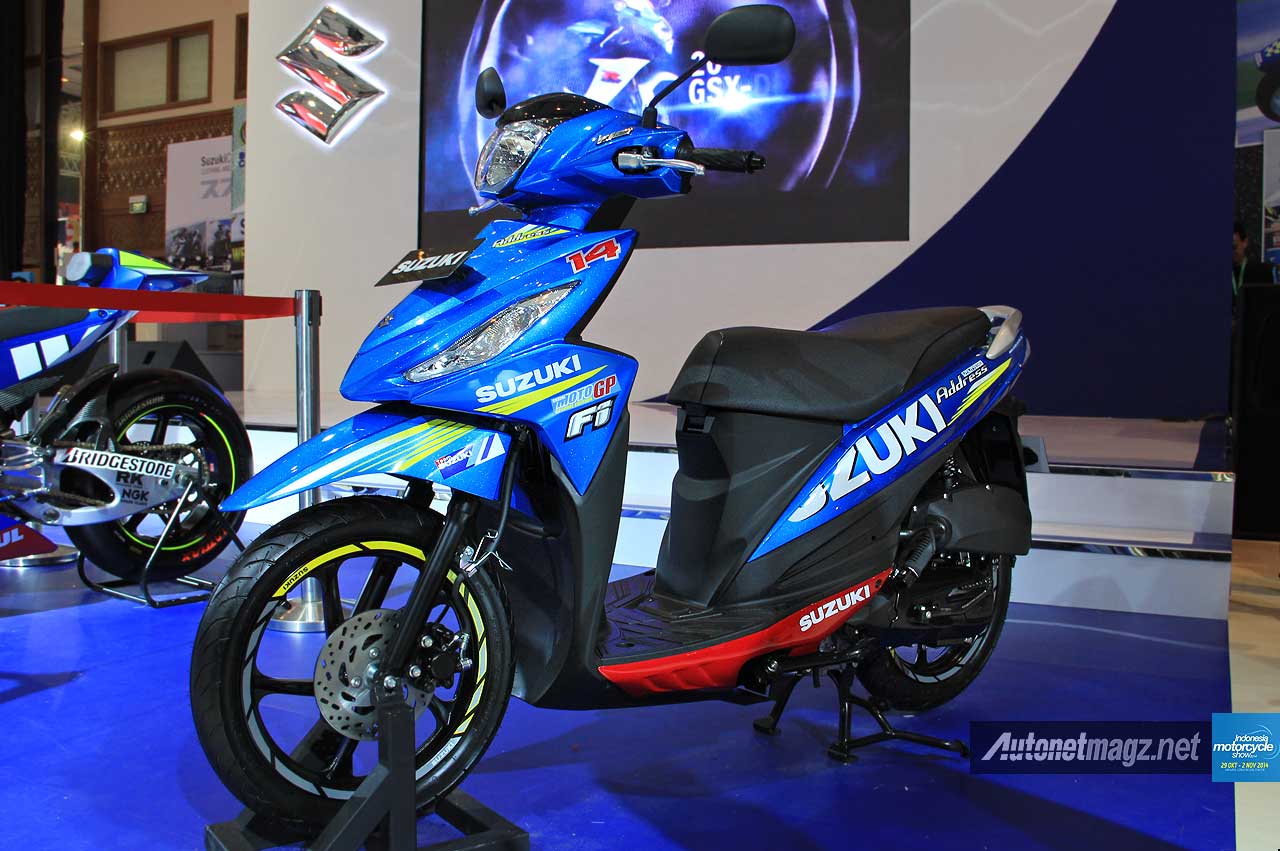 IMOS 2014, Suzuki Address FI special edition MotoGP: First Impression Review Suzuki Address FI [Galeri Foto]