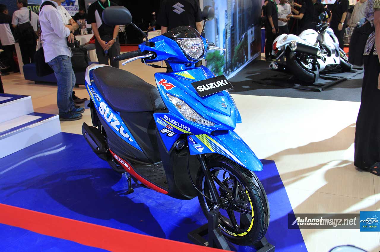 IMOS 2014, Suzuki Address dengan striping ala MotoGP: First Impression Review Suzuki Address FI [Galeri Foto]