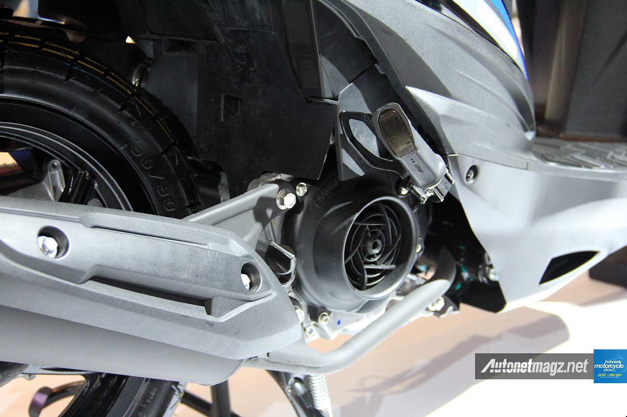 IMOS 2014, Suzuki Address engine mesin 110 cc: First Impression Review Suzuki Address FI [Galeri Foto]