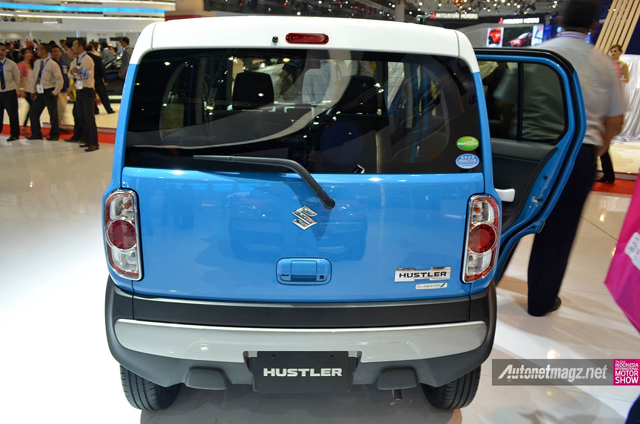 IIMS 2014, Suzuki Hustler city car dengan fitur idling stop system: First Impression Review Suzuki Hustler 2014 [Galeri Foto]