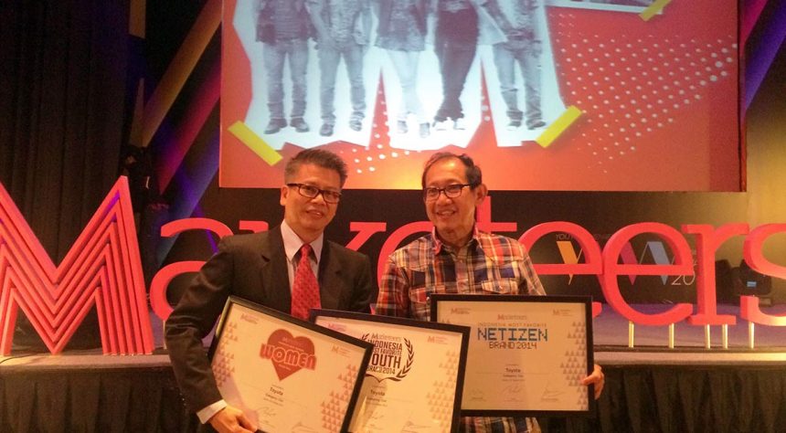 Toyota Indonesia Sabet 3 Penghargaan Sekaligus di Marketeers Award 2014 Toyota Indonesia Sabet 3 Penghargaan Sekaligus di Marketeers Award 2014