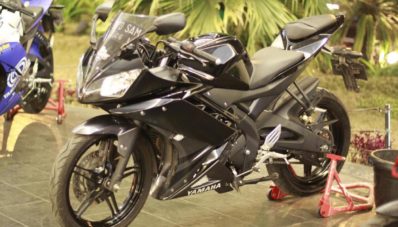 Yamaha R15 Bandung Sosialisasikan Safety Riding di Auto Festival Bandung