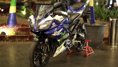 Yamaha R15 Bandung Sosialisasikan Safety Riding di Auto Festival Bandung