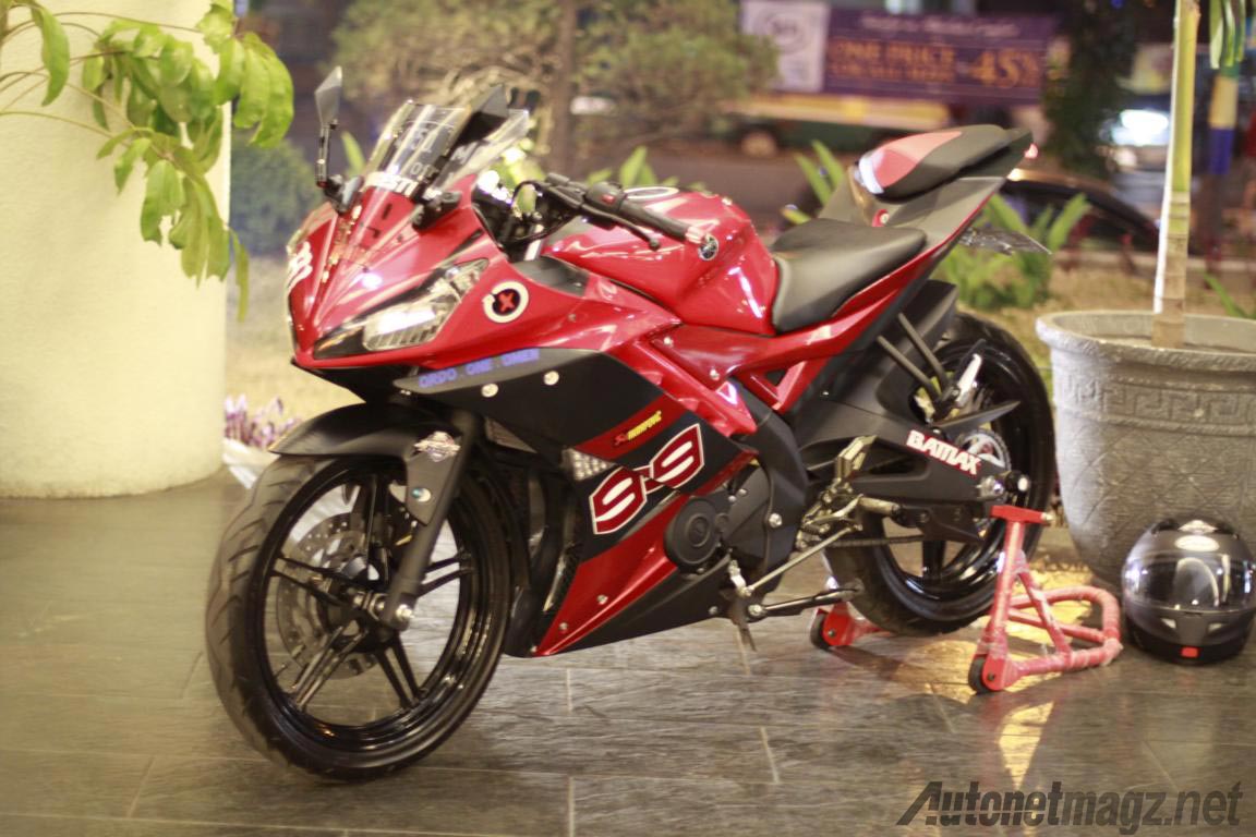Berita, Yamaha-R15-Red-Bandung: Yamaha R15 Bandung Sosialisasikan Safety Riding di Auto Festival Bandung