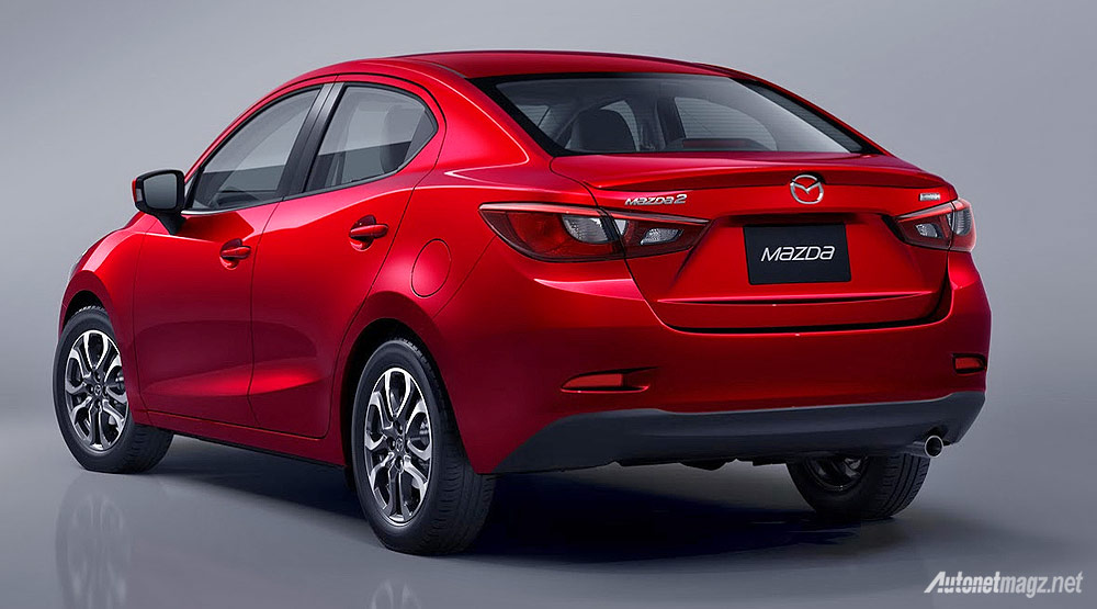International, 2015 Mazda2 SkyActiv sedan: Mazda 2 SkyActiv Sedan Lahir dengan Desain yang Proporsional