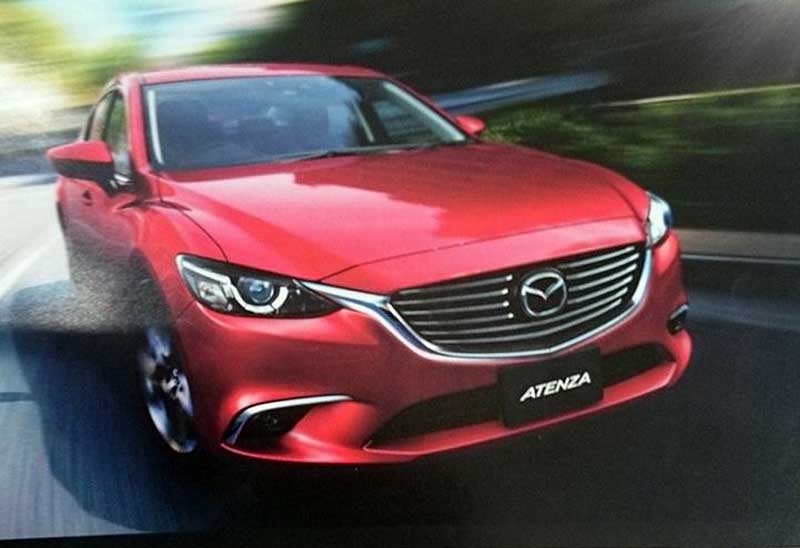 International, 2015-Mazda6-Facelift: 2015 Mazda 6 Facelift Bakal Punya Grille Seperti CX-5 Facelift