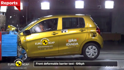 Suzuki Celerio Versi Eropa Hanya Dapat 3 Bintang Euro NCAP