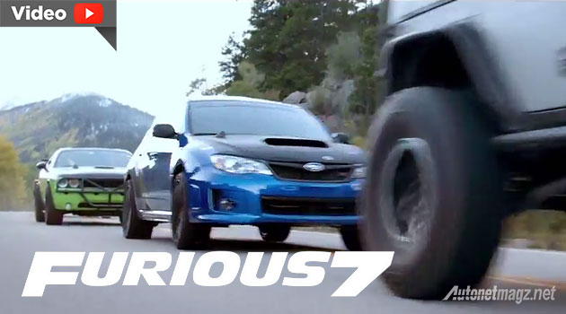 Cuplikan trailer film Fast Furious 7