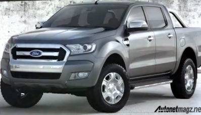 Ford Ranger Terbaru Berwajah Sama Dengan Ford Everest Baru!