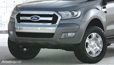 Ford Ranger Terbaru Berwajah Sama Dengan Ford Everest Baru!