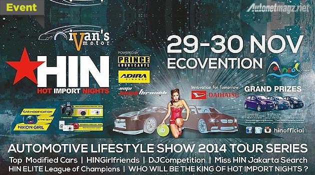 HIN Hot Import Nights Indonesia event 2014