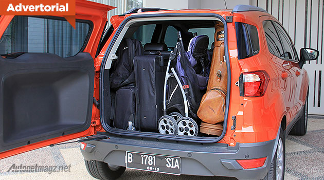 Kapasitaas bagasi Ford EcoSport Indonesia
