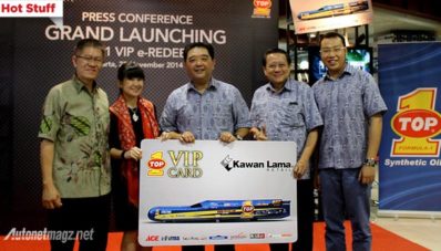 Kerjasama TOP 1 Oil dengan Kawan Lama Retail Hadirkan VIP Card Kerjasama TOP 1 Oil dengan Kawan Lama Retail Hadirkan VIP Card