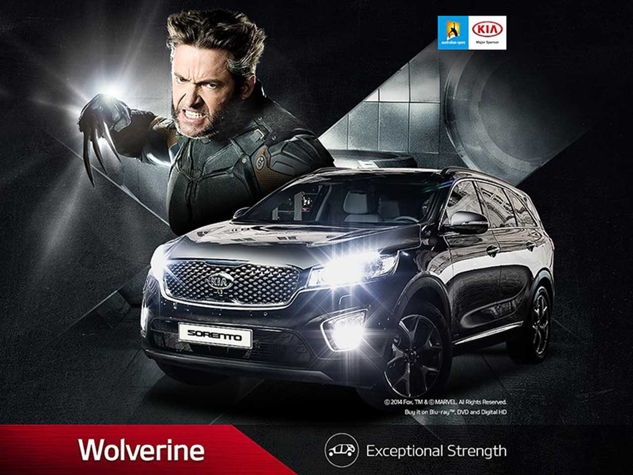 International, Kia-Sorento-Wolverine-Promo: Kia Sorento Wolverine Edition Punya Cakar Adamantium!