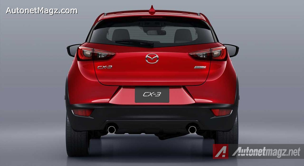International, Mazda-CX-3-Back: Ini Dia Foto Dan Spesifikasi Lengkap Mazda CX-3 Crossover