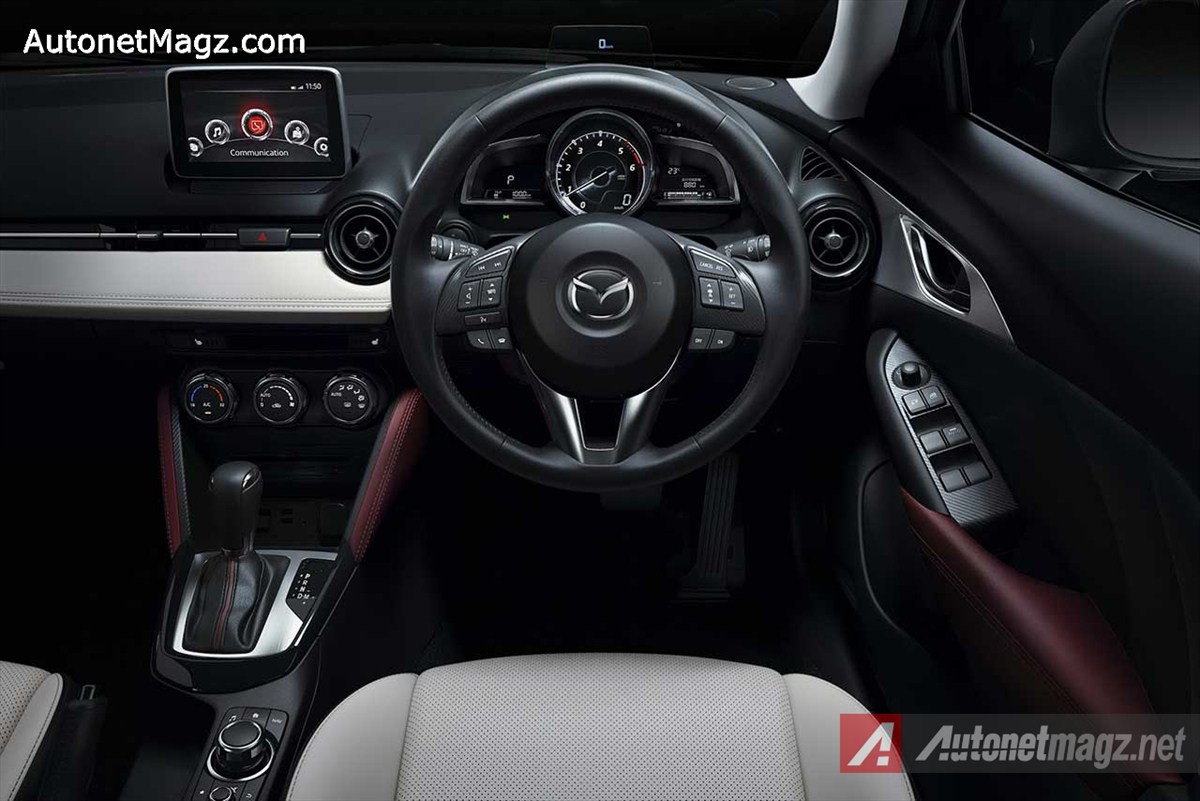 International, Mazda-CX-3-Black-Interior: Ini Dia Foto Dan Spesifikasi Lengkap Mazda CX-3 Crossover
