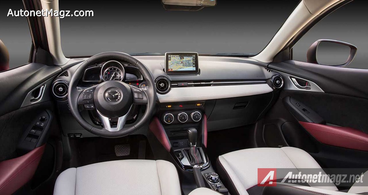 International, Mazda-CX-3-White-Interior: Ini Dia Foto Dan Spesifikasi Lengkap Mazda CX-3 Crossover