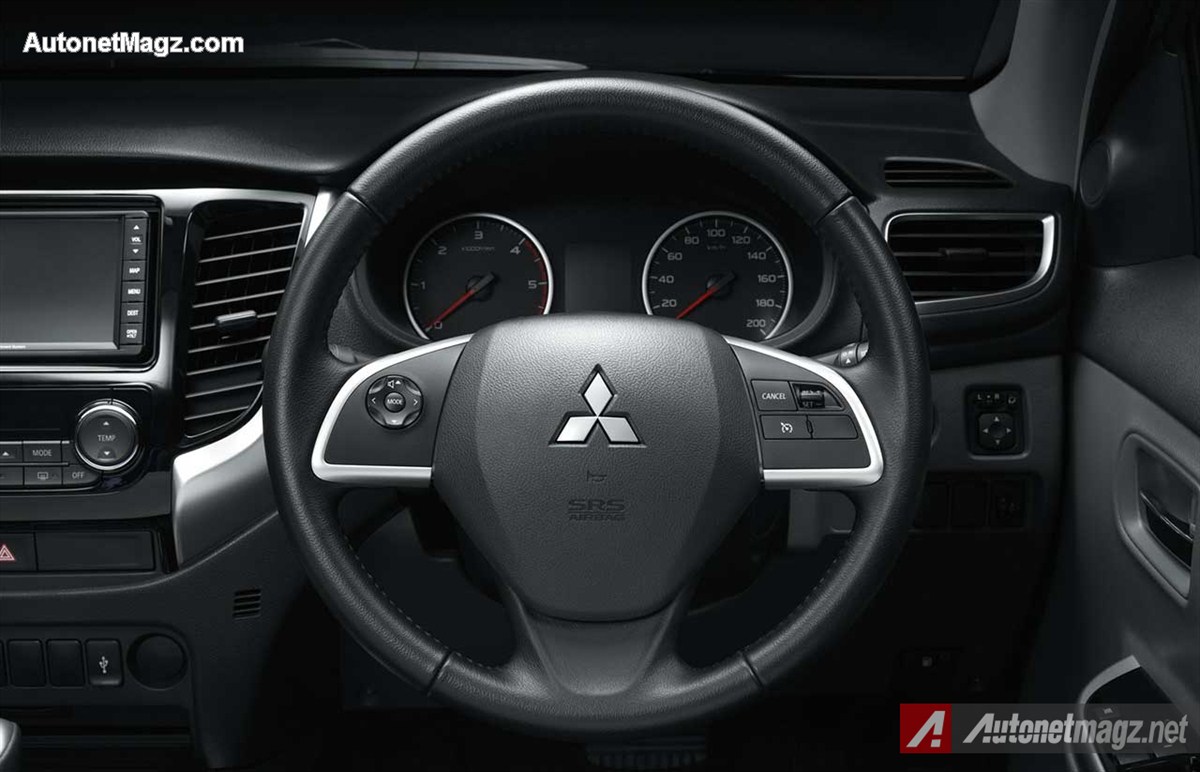 International, Mitsubishi-Strada-Triton-2015-Steering-Wheel: Ini Dia Wujud Strada Triton 2015, Apa Pendapatmu?