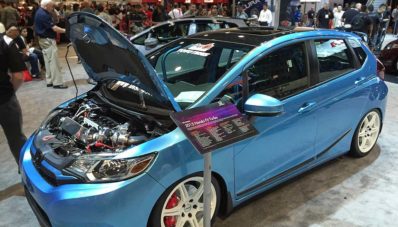 Ini Dia Modifikasi Keren Honda Jazz, Langsung Dari SEMA Show 2014