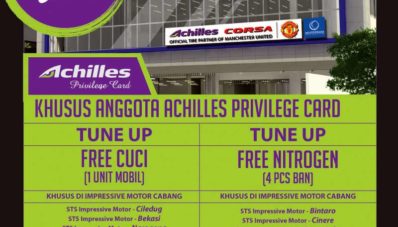Promo November Ceria Achilles Kini Banyak Bonus dan Diskon!