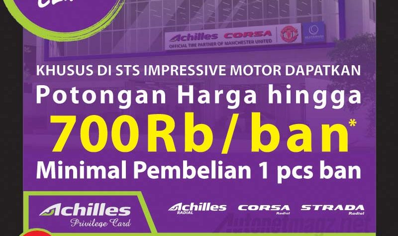 Promo November Ceria Achilles Kini Banyak Bonus dan Diskon!