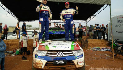 Pajero Sport Antar Rifat Sungkar Jadi Juara IXOR 2014 Pajero Sport Antar Rifat Sungkar Jadi Juara IXOR 2014