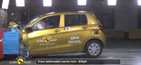 Suzuki Celerio Crash Test Side Barrier