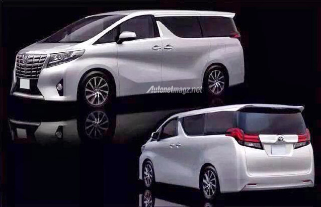 Mobil Baru, All New Toyota Alphard 2015: Toyota Alphard 2015 Terbaru Hadir dengan Grill Super Besar