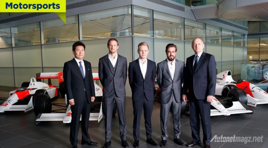 Fernando Alonso dan Jenson Button Siap Balapan di Tim McLaren-Honda Fernando Alonso dan Jenson Button Siap Balapan di Tim McLaren-Honda