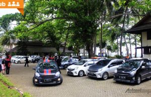 Toyota Agya Club Sambangi Anyer Ramai-Ramai