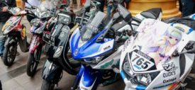Honda CBR-250R full body cutting sticker ala komunitas Itasha Indonesia