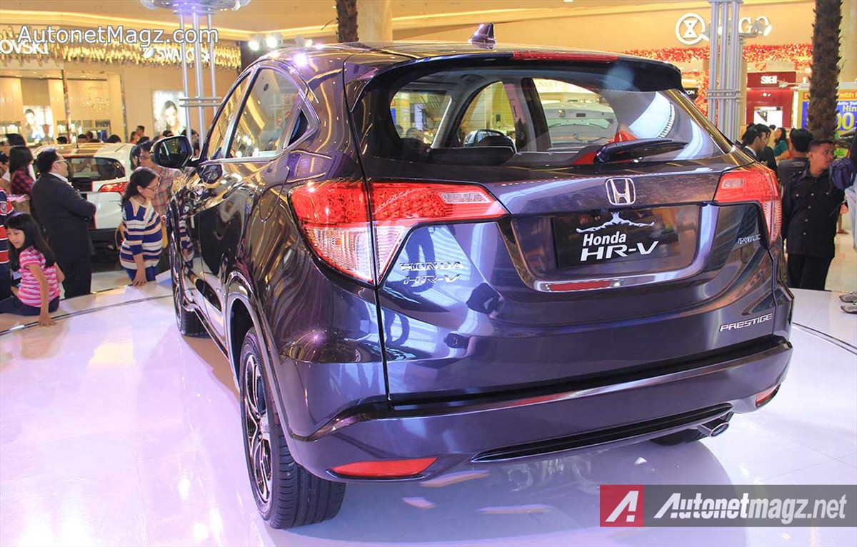Honda, Honda-HRV-Prestige-Tampak-Belakang: First Impression Review Honda HR-V Prestige by AutonetMagz