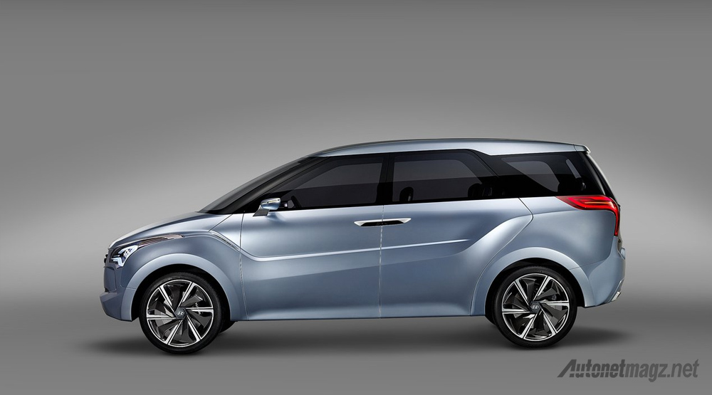 Berita, Hyundai-HexaSpace-Concept-Side: Hyundai Lanjutkan Proyek MPV Penantang Innova, Mungkinkah Hyundai Trajet?