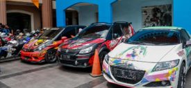Ford Fiesta full body wrap cutting sticker ala komunitas Itasha Indonesia