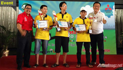 Juara Mitsubishi Mirage Eco Fun Drive II Palembang, Tembus 23 Km/liter Dalam Kota!