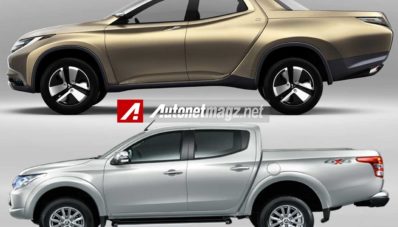 Konsep vs Realita : Mitsubishi Strada Triton vs Mitsubishi GR-HEV Concept Konsep vs Realita : Mitsubishi Strada Triton vs Mitsubishi GR-HEV Concept