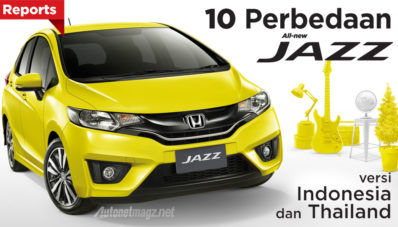 10 Perbedaan Honda Jazz Indonesia vs Thailand