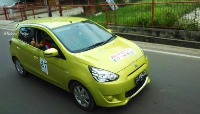 Juara Mitsubishi Mirage Eco Fun Drive II Palembang, Tembus 23 Km/liter Dalam Kota!