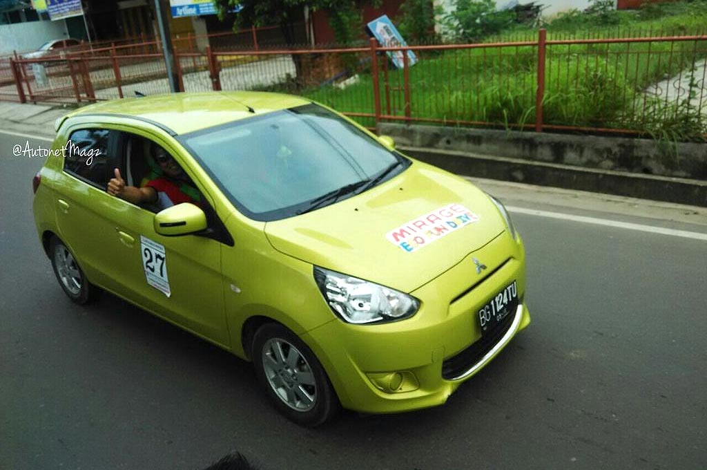 Event, Perolehan konsumsi BBM Mitsubishi Mirage Paling irit 23 Km per liter: Juara Mitsubishi Mirage Eco Fun Drive II Palembang, Tembus 23 Km/liter Dalam Kota!