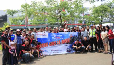 Toyota Agya Club Sambangi Anyer Ramai-Ramai Toyota Agya Club Sambangi Anyer Ramai-Ramai