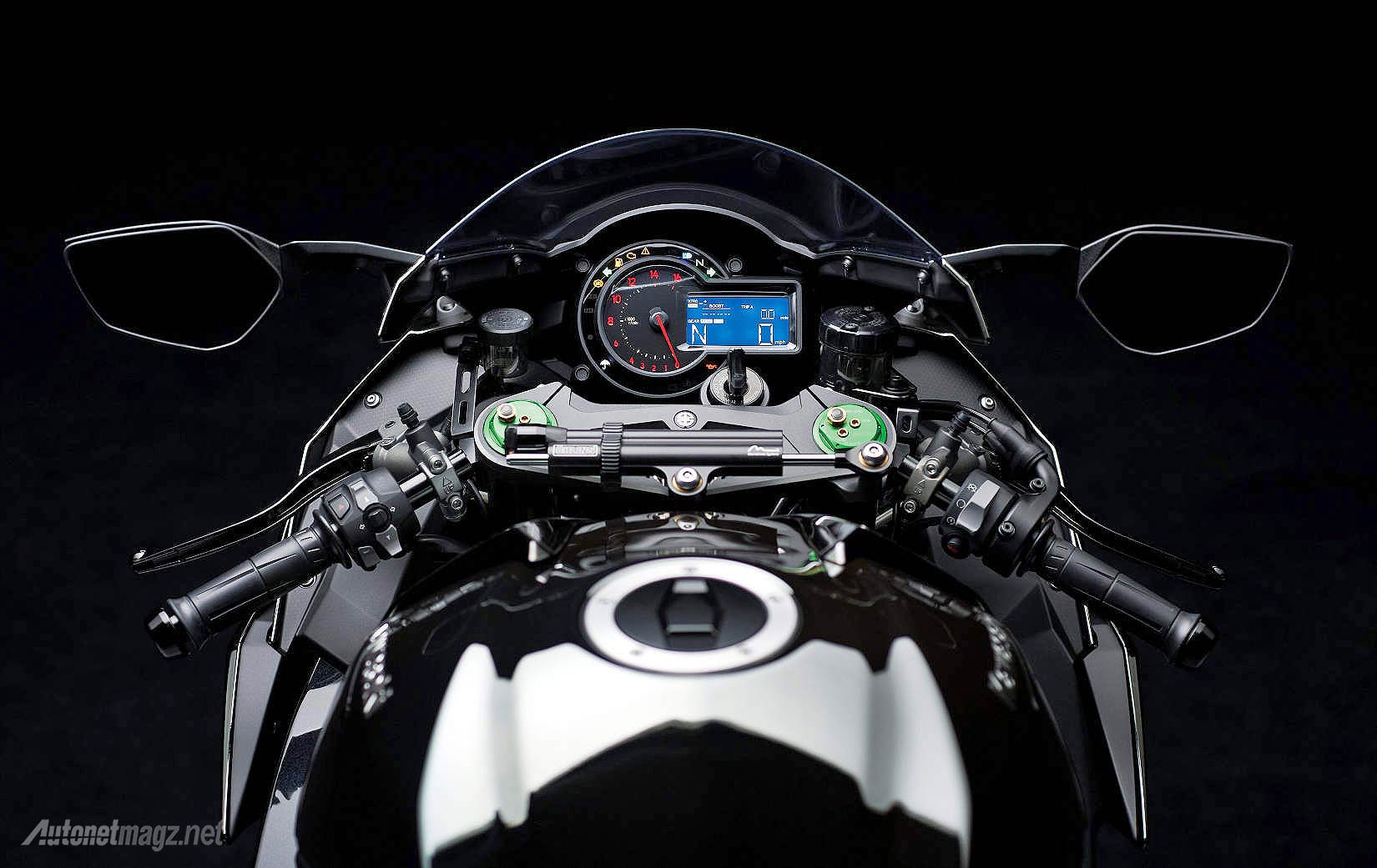 Kawasaki, Speedometer panel instrumen Kawasaki H2: Kawasaki H2, Seri Ninja Paling Buas Sudah Bisa Dipesan di Indonesia!