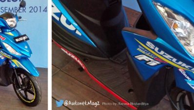Suzuki Address dengan Striping MotoGP Sudah Bisa Dibeli!