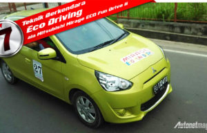 Ini 7 Teknik Berkendara Eco Driving Mitsubishi Mirage ECO Fun Drive II Ini 7 Teknik Berkendara Eco Driving Mitsubishi Mirage ECO Fun Drive II