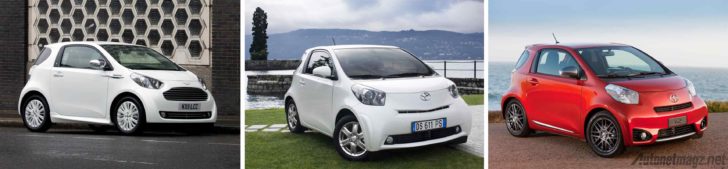 Toyota IQ Aston Martin Cygnet