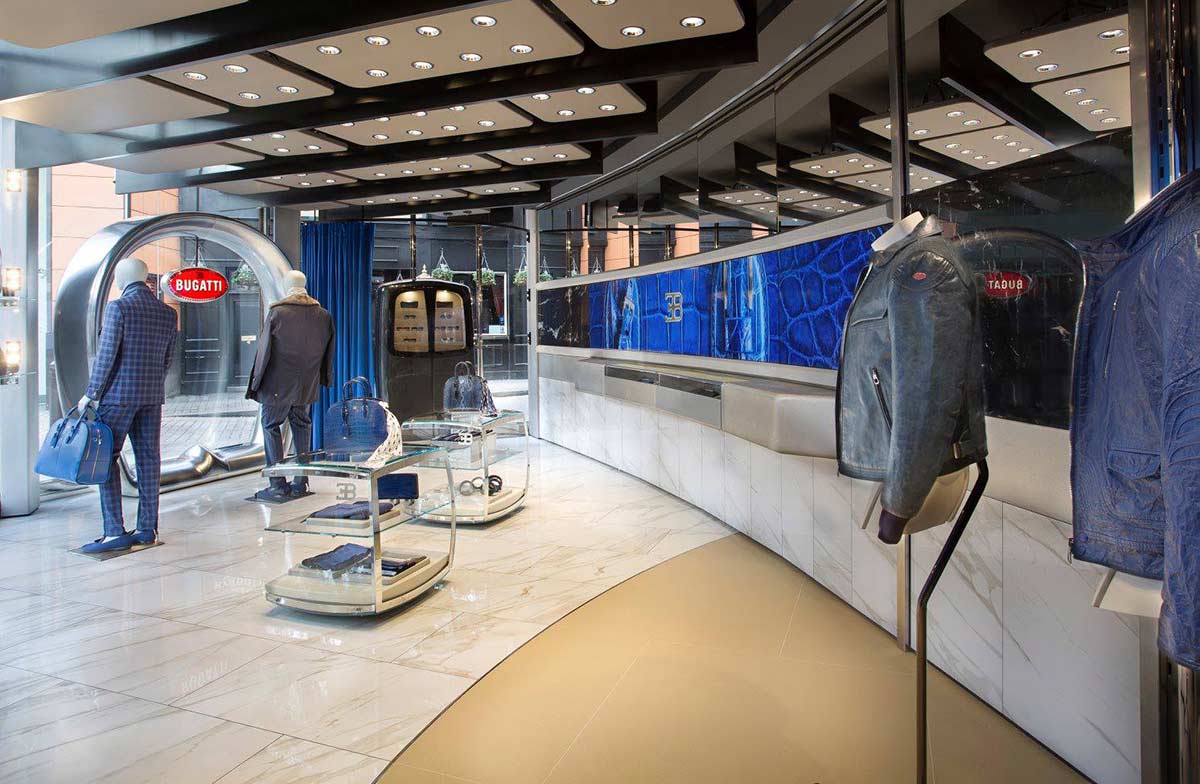 Bugatti Lifestyle Boutique in London