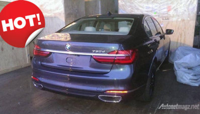 BMW Seri 7 2016 Tertangkap Kamera Tanpa Penyamaran